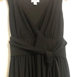 Ann Taylor Loft Black A-line dress